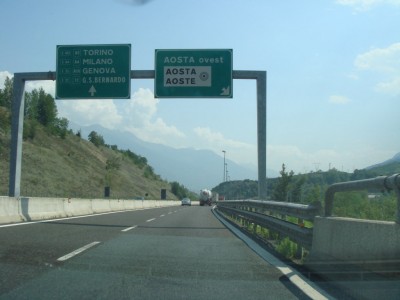 sortie Aosta