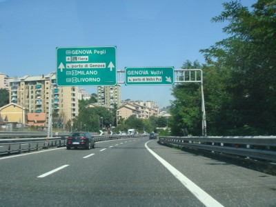 sortie Genova Voltri